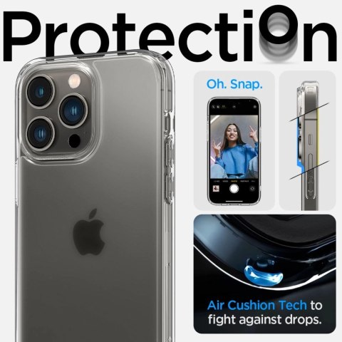 Etui Spigen Ultra Hybrid na iPhone 14 Pro - matowo-przezroczyste Etui Spigen Ultra Hybrid na iPhone 14 Pro - matowo-przezroczyste