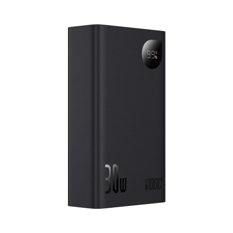 Powerbank Baseus Adaman2 20000mAh 30W 2x USB-A / USB-C PD / QC / SCP / Oppo Super VOOC - czarny Powerbank Baseus Adaman2 20000mAh 30W 2x USB-A / USB-C PD / QC / SCP / Oppo Super VOOC - czarny