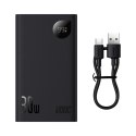 Powerbank Baseus Adaman2 20000mAh 30W 2x USB-A / USB-C PD / QC / SCP / Oppo Super VOOC - czarny