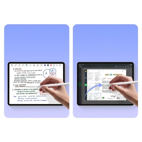 Aktywny rysik stylus do iPad Baseus Smooth Writing 2 SXBC060202 - biały Aktywny rysik stylus do iPad Baseus Smooth Writing 2 SXBC060202 - biały