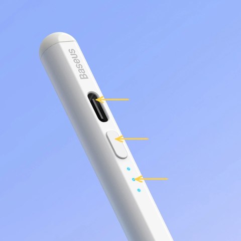 Aktywny rysik stylus do iPad Baseus Smooth Writing 2 SXBC060502 - biały Aktywny rysik stylus do iPad Baseus Smooth Writing 2 SXBC060502 - biały