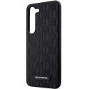 Etui Karl Lagerfeld Saffiano Mono Metal Logo na Samsung Galaxy S23+ - czarne