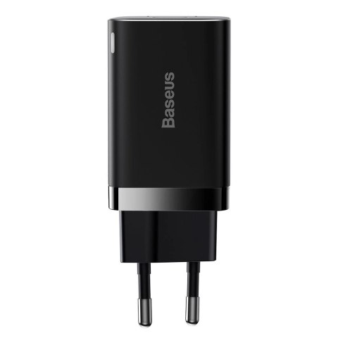 Baseus Super Si Pro szybka ładowarka USB / USB Typ C 30W Power Delivery Quick Charge czarny (CCSUPP-E01) Baseus Super Si Pro szybka ładowarka USB / USB Typ C 30W Power Delivery Quick Charge czarny (CCSUPP-E01)