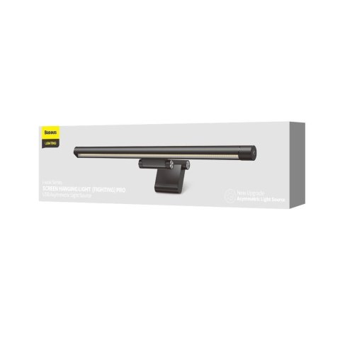 Baseus i-wok Series lampka LED na monitor do pulpitu oświetlenie ekranu czarna (DGIWK-P01) Baseus i-wok Series lampka LED na monitor do pulpitu oświetlenie ekranu czarna (DGIWK-P01)