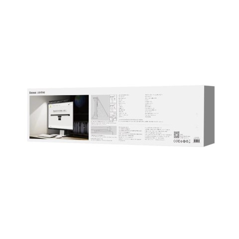 Baseus i-wok Series lampka LED na monitor do pulpitu oświetlenie ekranu czarna (DGIWK-P01) Baseus i-wok Series lampka LED na monitor do pulpitu oświetlenie ekranu czarna (DGIWK-P01)