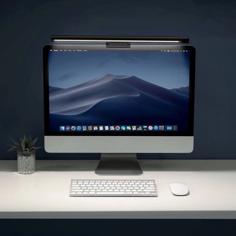 Baseus i-wok Series lampka LED na monitor do pulpitu oświetlenie ekranu czarna (DGIWK-P01) Baseus i-wok Series lampka LED na monitor do pulpitu oświetlenie ekranu czarna (DGIWK-P01)
