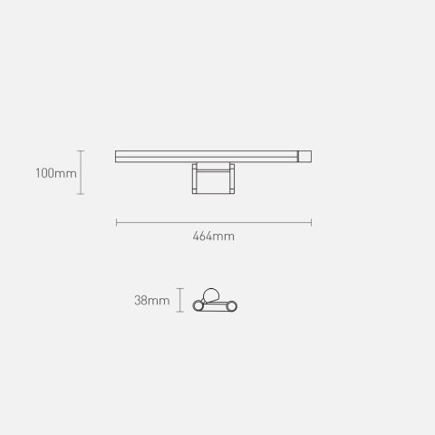Baseus i-wok Series lampka LED na monitor do pulpitu oświetlenie ekranu czarna (DGIWK-P01) Baseus i-wok Series lampka LED na monitor do pulpitu oświetlenie ekranu czarna (DGIWK-P01)