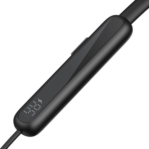 Sportowe bezprzewodowe słuchawki typu neckband Joyroom DS1 - czarne Sportowe bezprzewodowe słuchawki typu neckband Joyroom DS1 - czarne