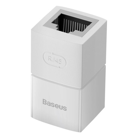 Złączka sieciowa łącznik kabli Ethernet RJ-45 Baseus AirJoy Series 10 szt. - biała Złączka sieciowa łącznik kabli Ethernet RJ-45 Baseus AirJoy Series 10 szt. - biała