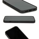 Etui Bewood Unique Turquoise z drewna i żywicy na iPhone 13 Pro - turkusowo-czarne