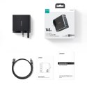 Ładowarka GaN UK Joyroom JR-TCG05UK 140W 3x USB-C USB-A + kabel USB-C / USB-C 240W 1.2m