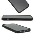 Etui Bewood Unique MagSafe Violet z drewna i żywicy na iPhone 15 Plus - fioletowo-czarne