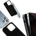 Etui Bewood Unique MagSafe Violet z drewna i żywicy na iPhone 15 Plus - fioletowo-czarne