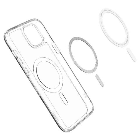 Etui Spigen Crystal Hybrid MagSafe na iPhone 15 Plus - przezroczyste Etui Spigen Crystal Hybrid MagSafe na iPhone 15 Plus - przezroczyste