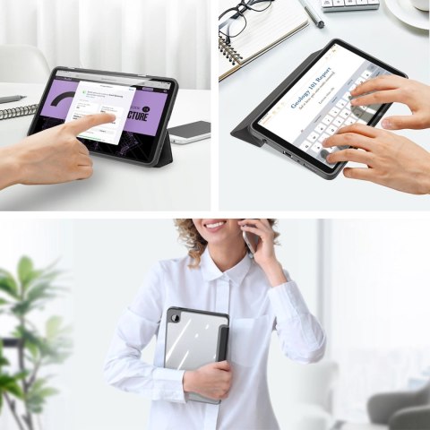 Etui z klapką podstawką Dux Ducis Toby do Samsung Galaxy Tab A9 8.7'' - czarne Etui z klapką podstawką Dux Ducis Toby do Samsung Galaxy Tab A9 8.7'' - czarne