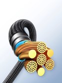 Kabel Joyroom Speedy Series S-A21 2w1 USB-C - USB-C / USB-C 100W 1.5m - czarny