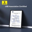Kabel Baseus CB000068 USB-C - USB-C 240W PD 8K 60Hz 1m - czarny