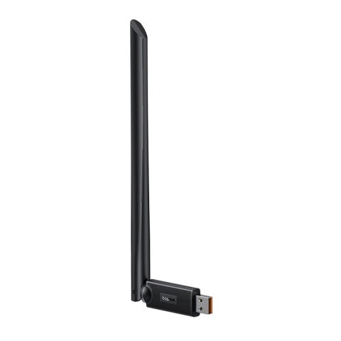 Karta sieciowa USB Baseus BS-OH173 650Mb/s 5 GHz - czarna Karta sieciowa USB Baseus BS-OH173 650Mb/s 5 GHz - czarna