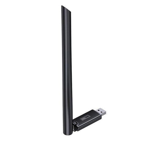 Karta sieciowa USB Baseus BS-OH173 650Mb/s 5 GHz - czarna Karta sieciowa USB Baseus BS-OH173 650Mb/s 5 GHz - czarna