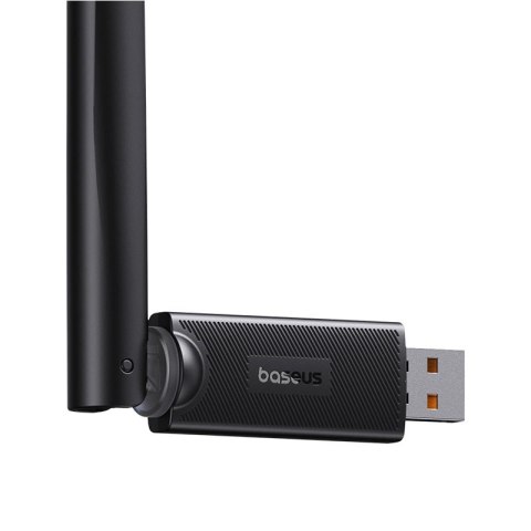 Karta sieciowa USB Baseus BS-OH173 650Mb/s 5 GHz - czarna Karta sieciowa USB Baseus BS-OH173 650Mb/s 5 GHz - czarna
