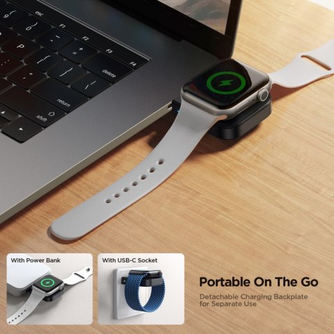 Ładowarka bezprzewodowa Joyroom JR-WQW03 na smartwatche Apple Watch - czarny Ładowarka bezprzewodowa Joyroom JR-WQW03 na smartwatche Apple Watch - czarny