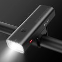 Lampka rowerowa przednia Rockbros 24710012001 800 lm + kabel USB-C - USB-A - czarna