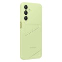 Etui Samsung Card Slot Case EF-OA156TMEGWW z kieszenią na karty do Samsung Galaxy A15 / A15 5G - zielone