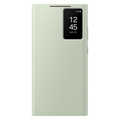 Etui Samsung Smart View Wallet EF-ZS928CGEGWW z klapką do Samsung Galaxy S24 Ultra - jasnozielone Etui Samsung Smart View Wallet EF-ZS928CGEGWW z klapką do Samsung Galaxy S24 Ultra - jasnozielone