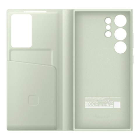 Etui Samsung Smart View Wallet EF-ZS928CGEGWW z klapką do Samsung Galaxy S24 Ultra - jasnozielone Etui Samsung Smart View Wallet EF-ZS928CGEGWW z klapką do Samsung Galaxy S24 Ultra - jasnozielone