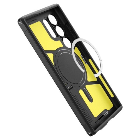 Etui Spigen Tough Armor MagSafe na Samsung Galaxy S24 Ultra - czarne Etui Spigen Tough Armor MagSafe na Samsung Galaxy S24 Ultra - czarne