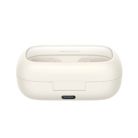 Słuchawki bezprzewodowe TWS Joyroom JR-TS1 Cozydots Series z Bluetooth 5.3, tłumieniem hałasu - białe Słuchawki bezprzewodowe TWS Joyroom JR-TS1 Cozydots Series z Bluetooth 5.3, tłumieniem hałasu - białe
