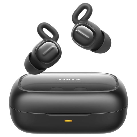 Słuchawki bezprzewodowe TWS Joyroom JR-TS1 Cozydots Series z Bluetooth 5.3, tłumieniem hałasu - czarne Słuchawki bezprzewodowe TWS Joyroom JR-TS1 Cozydots Series z Bluetooth 5.3, tłumieniem hałasu - czarne