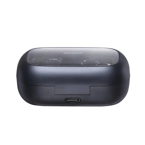 Słuchawki bezprzewodowe TWS Joyroom JR-TS1 Cozydots Series z Bluetooth 5.3, tłumieniem hałasu - czarne Słuchawki bezprzewodowe TWS Joyroom JR-TS1 Cozydots Series z Bluetooth 5.3, tłumieniem hałasu - czarne