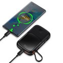 Baseus Qpow powerbank 10000mAh wbudowany kabel USB Typu C 22.5W Quick Charge SCP AFC FCP niebieski (PPQD020103)