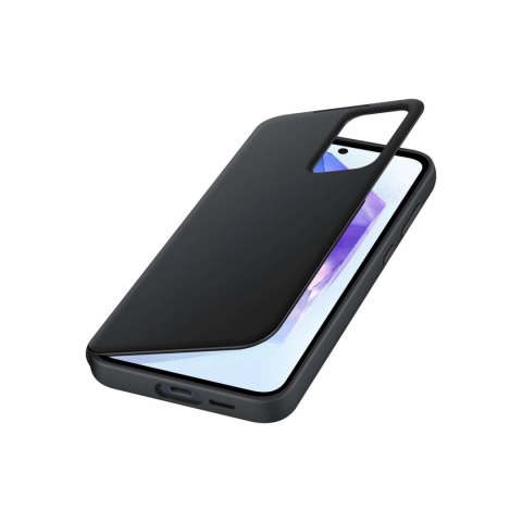 Etui Samsung Smart View Wallet EF-ZA556CBEGWW z klapką do Samsung Galaxy A55 - czarne Etui Samsung Smart View Wallet EF-ZA556CBEGWW z klapką do Samsung Galaxy A55 - czarne