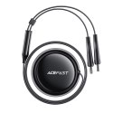 Ładowarka Acefast B13 samochodowa 53W USB-A / 2 kable rozwijane USB-C - czarna