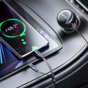 Ładowarka Acefast B13 samochodowa 53W USB-A / 2 kable rozwijane USB-C - czarna