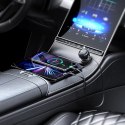 Ładowarka Acefast B13 samochodowa 53W USB-A / 2 kable rozwijane USB-C - czarna