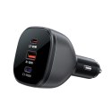 Ładowarka Acefast B14 samochodowa 165W 2x USB-C 1x USB-A - czarna