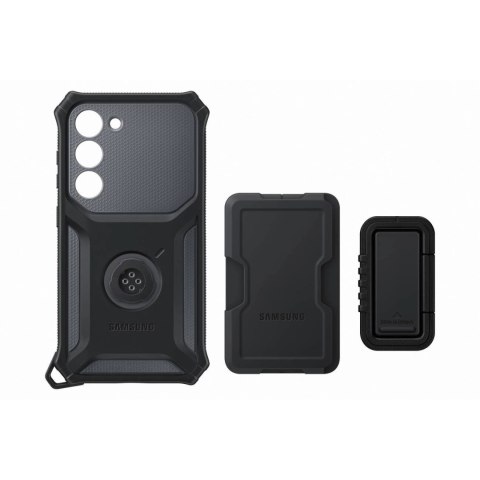 Samsung Rugged Gadget Case etui Samsung Galaxy S23 pancerny pokrowiec ring holder podstawka szare (EF-RS911CBEGWW) Samsung Rugged Gadget Case etui Samsung Galaxy S23 pancerny pokrowiec ring holder podstawka szare (EF-RS911CBEGWW)