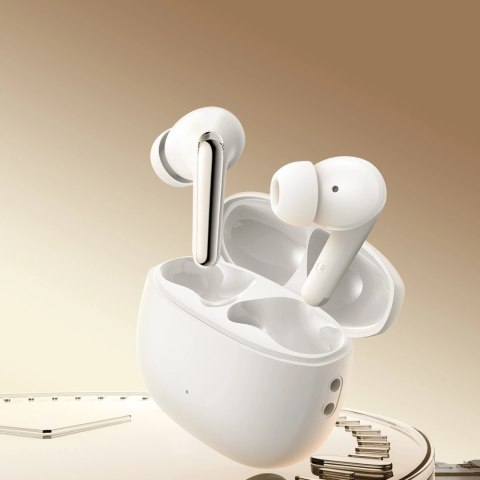 Słuchawki Joyroom Funpods JR-FN1 bezprzewodowe douszne TWS Bluetooth 5.4 ANC ENC - białe Słuchawki Joyroom Funpods JR-FN1 bezprzewodowe douszne TWS Bluetooth 5.4 ANC ENC - białe