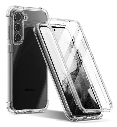 Etui Tech-Protect Kevlar na Samsung Galaxy S23+ - przezroczyste Etui Tech-Protect Kevlar na Samsung Galaxy S23+ - przezroczyste