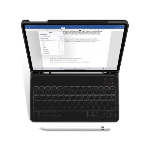 Etui Tech-Protect SC Pen + Keyboard z klawiaturą na iPad 10.9" 2022 - czarne Etui Tech-Protect SC Pen + Keyboard z klawiaturą na iPad 10.9" 2022 - czarne