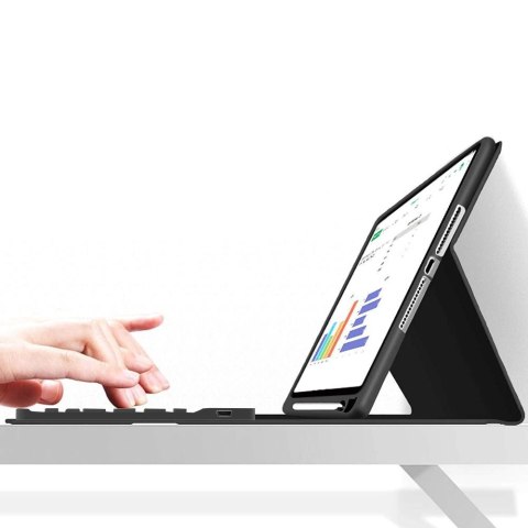 Etui Tech-Protect SC Pen + Keyboard z klawiaturą na iPad 10.9" 2022 - czarne Etui Tech-Protect SC Pen + Keyboard z klawiaturą na iPad 10.9" 2022 - czarne