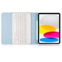 Etui Tech-Protect SC Pen + Keyboard z klawiaturą na iPad 10.9" 2022 - jasnoniebieskie