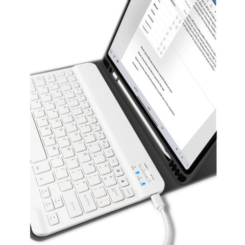 Etui Tech-Protect SC Pen + Keyboard z klawiaturą na iPad Air 10.9" 2020-2022 / 11" 2024 - czarne Etui Tech-Protect SC Pen + Keyboard z klawiaturą na iPad Air 10.9" 2020-2022 / 11" 2024 - czarne