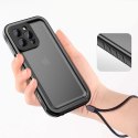 Etui Tech-Protect ShellBox wodoodporne IP68 na iPhone 13 - czarne