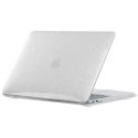 Etui Tech-Protect SmartShell na MacBook Air 13" 2018-2020 - przezroczysto-brokatowe