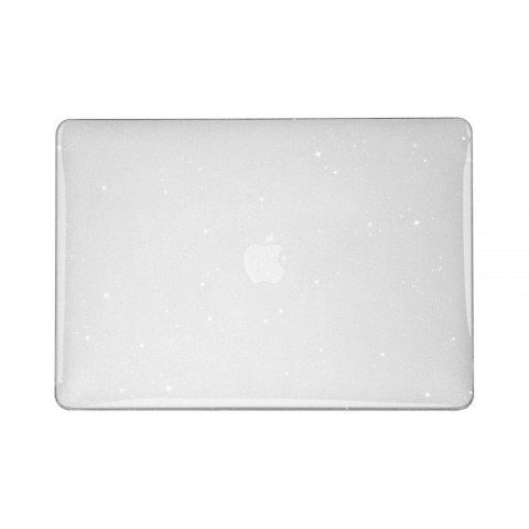 Etui Tech-Protect SmartShell na MacBook Air 13" 2018-2020 - przezroczysto-brokatowe Etui Tech-Protect SmartShell na MacBook Air 13" 2018-2020 - przezroczysto-brokatowe