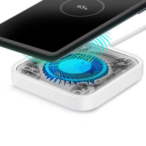 Ładowarka Samsung Wireless Charger Pad EP-P2400TWEGEU indukcyjna 15W + ładowarka sieciowa + kabel USB-C - biała Ładowarka Samsung Wireless Charger Pad EP-P2400TWEGEU indukcyjna 15W + ładowarka sieciowa + kabel USB-C - biała